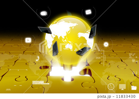 global network media concept global network media concept 11833430