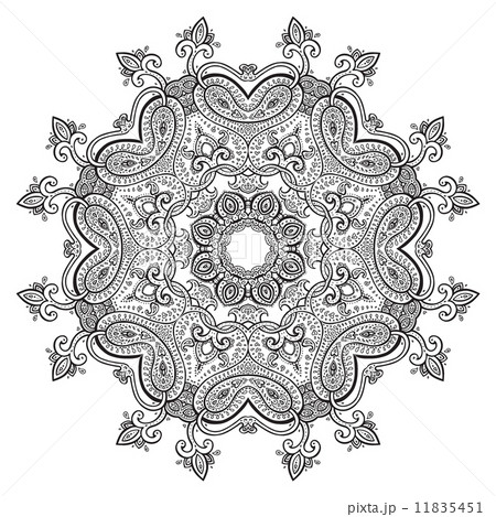 Mandala. Circular ornament. Mandala. Circular ornament. 11835451