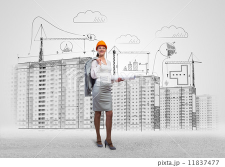 Woman architect Woman architect 11837477