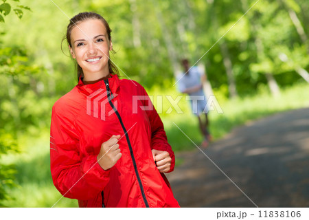 healthy young female athlete running healthy young female athlete running 11838106