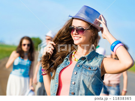 stylish young woman in sunglasses 11838365