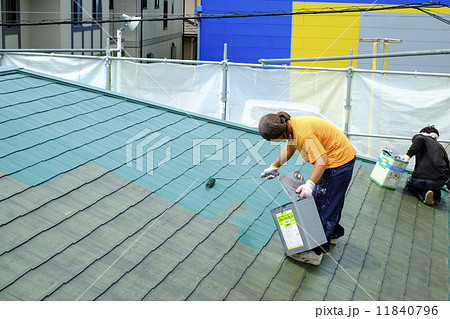 屋根塗り替え 11840796