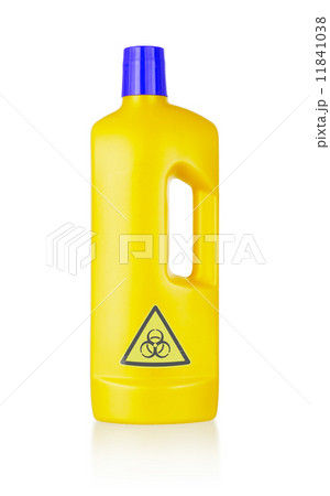 Plastic bottle cleaning-detergent, biohazard Plastic bottle cleaning-detergent, biohazard 11841038