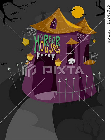 Horror Houseのイラスト素材