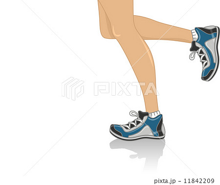 Running Legsのイラスト素材