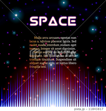 Mystic shiny sound sign with sparkles Mystic shiny sound sign with sparkles 11843817