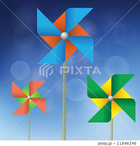 colorful windmills 11846246