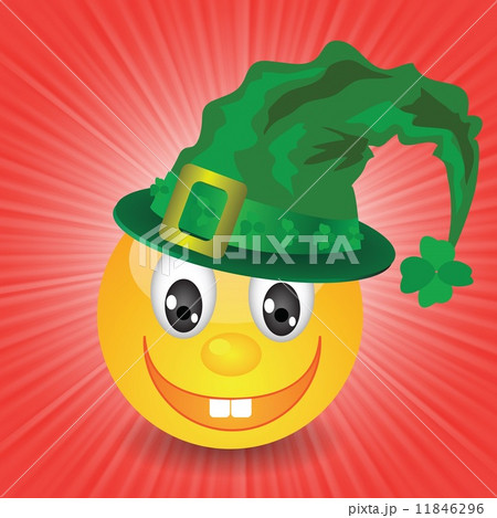 smile in a green hat 11846296