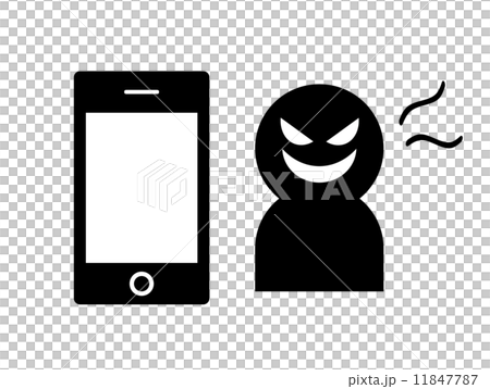 Crime using a smartphone 11847787