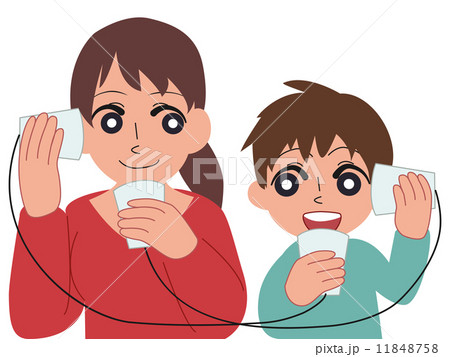母子の会話 11848758