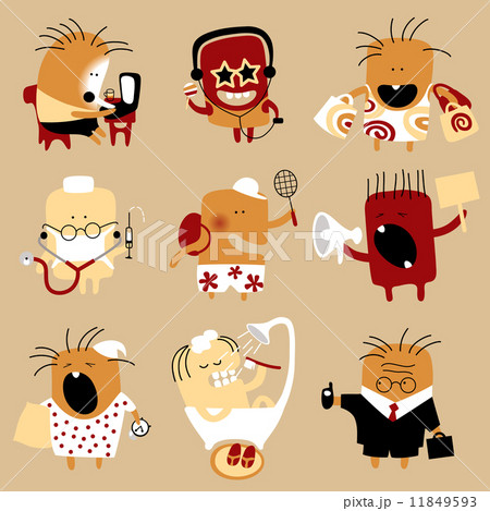 People icon set People icon set 11849593