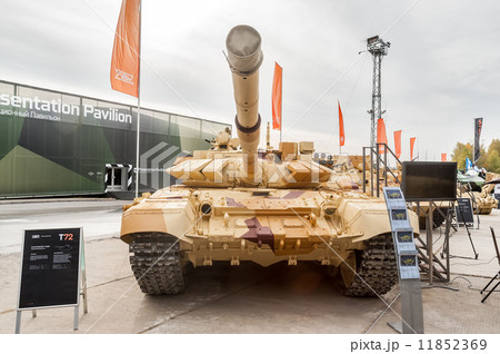 Modernized tank T-72. Russia 11852369