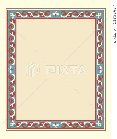 Arabesque border frame 03 11852657