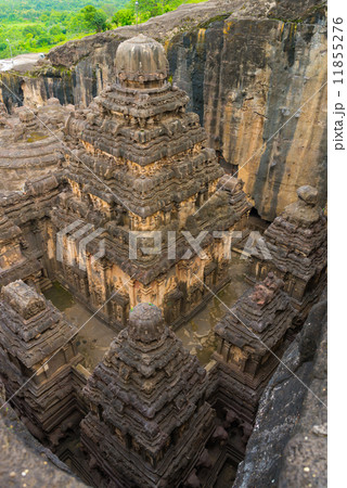 インド　エローラ　カイラーサナータ　寺院　世界遺産 11855276