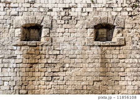 Arrowslit. Citadel. Budapest, Hungary 11856108