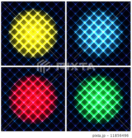 Set of abstract neon light black texture vector illustration Set of abstract neon light black texture vector illustration 11856496