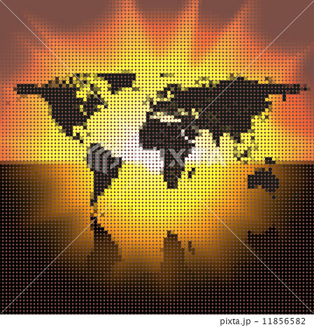 world map black dots world map black dots 11856582