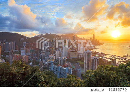 HDR Hong Kong Skyline HDR Hong Kong Skyline 11856770