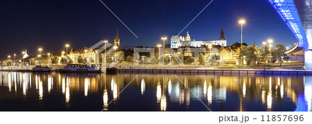 Panoramic view of Szczecin (Stettin) City with Pomeranian Dukes Panoramic view of Szczecin (Stettin) City with Pomeranian Dukes 11857696