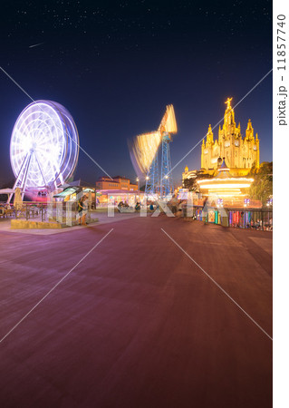 Amusement Park and Temple at Tibidabo 11857740