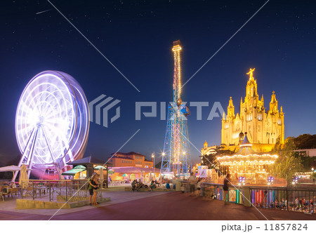 Amusement Park and Temple at Tibidabo 11857824