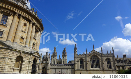 イギリスのオックスフォード大学のラドクリフ カメラの写真素材