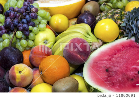 background of fresh fruits bunch berry, banana background of fresh fruits bunch berry, banana 11860691