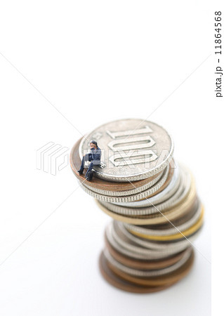 お金とビジネスマン お金とビジネスマン 11864568