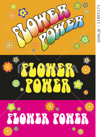 Flower Power Lettering 11865171
