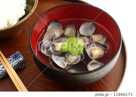 しじみ汁　吸い物　しじみ貝　タウリン 11866273