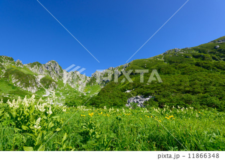 木曽駒ヶ岳　千畳敷カール 11866348