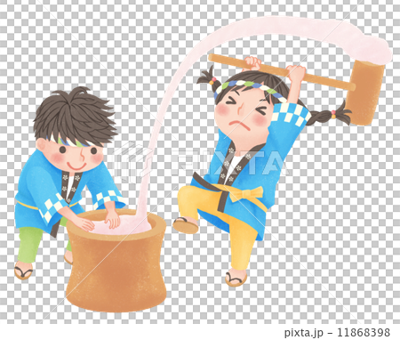 pounding mochi  11868398