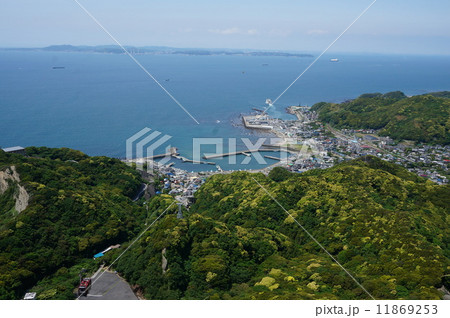 房総の鋸山からの眺望 11869253