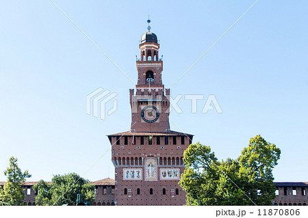 イタリア　ミラノ　スフォルツェスコ城２ 11870806