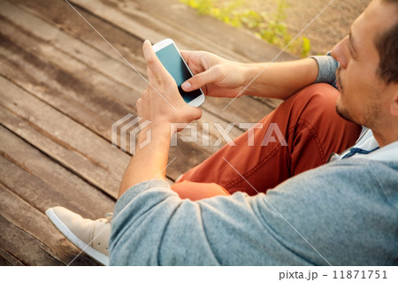 using smart phone using smart phone 11871751