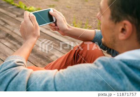 using smart phone using smart phone 11871757