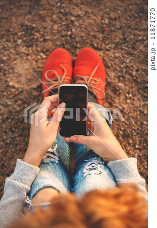 using smart phone using smart phone 11871770