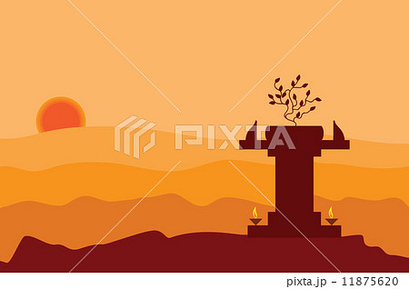 Shadow Art, Tulsi Pooja 11875620