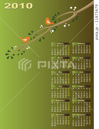 Calendar 2010 11875679
