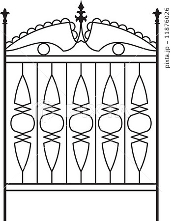 Wrought Iron Gate, Door, Fence, Window, Grill, Railing Design 11876026