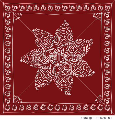 Folk, Tribal Design, Motif, Wall Painting Folk, Tribal Design, Motif, Wall Painting 11876161