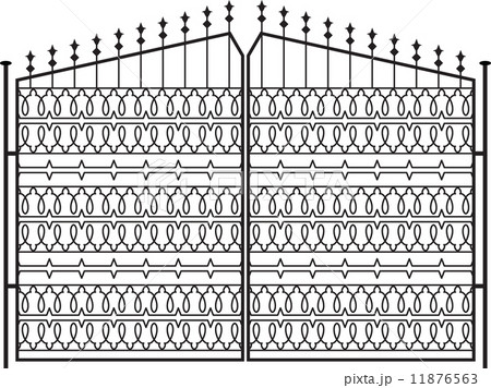 Wrought Iron Gate, Door, Fence, Window, Grill, Railing Design 11876563