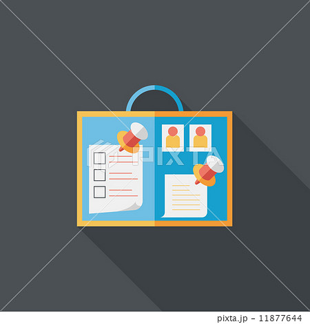 message board flat icon with long shadow,eps10 message board flat icon with long shadow,eps10 11877644