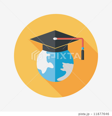e-learning flat icon with long shadow,eps10 e-learning flat icon with long shadow,eps10 11877646