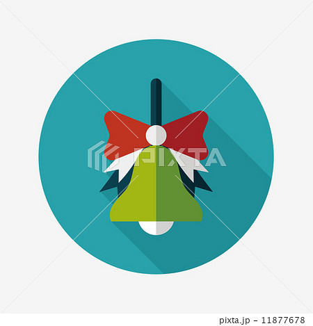 school bell flat icon with long shadow,eps10 school bell flat icon with long shadow,eps10 11877678