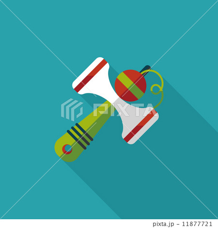 Kendama flat icon with long shadow,eps10 Kendama flat icon with long shadow,eps10 11877721