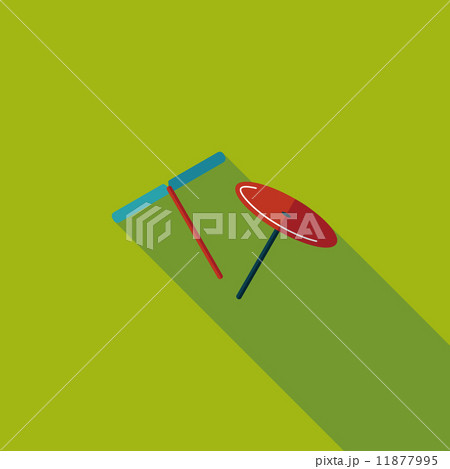 blades propeller toy flat icon with long shadow 11877995