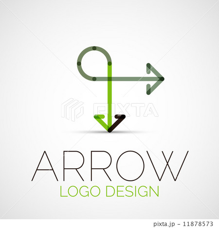 Vector arrow company logo Vector arrow company logo 11878573
