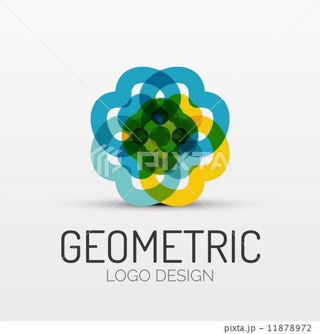Abstract geometric shape company logo 11878972