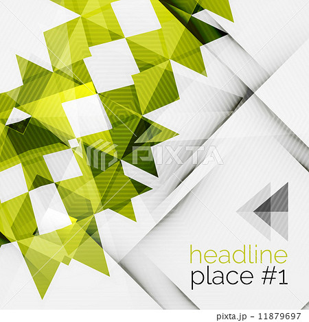 Business futuristic triangle composition 11879697
